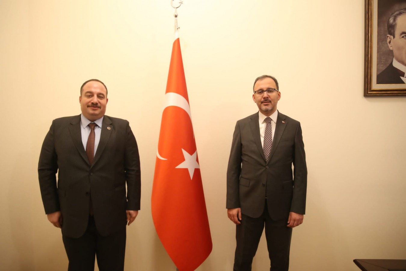 Ekinci, Bakan Kasapoğlu’ndan destek sözü aldı