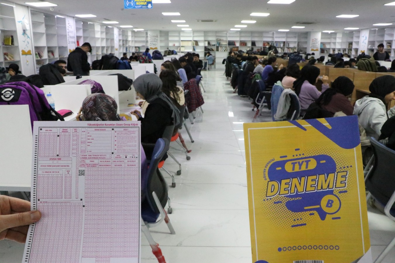 Haliliye’de öğrencilere deneme sınavı