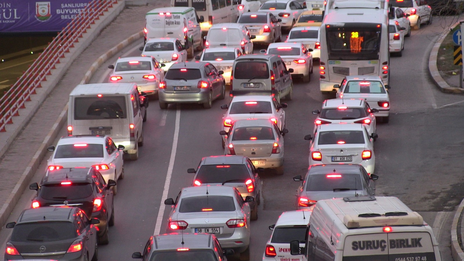 Urfa’da kaç taşıtın trafiğe kaydı yapıldı?