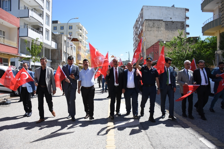 Hilvan’da Gençlik Yürüyüşü Düzenlendi