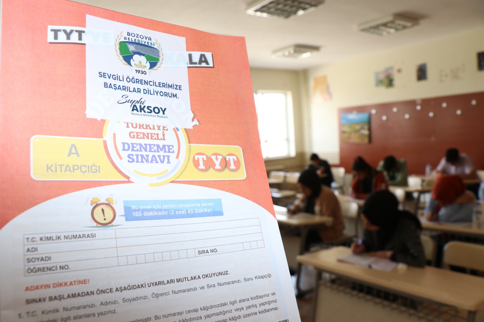 Belediye Başkanı Aksoy’dan Eğitime Destek