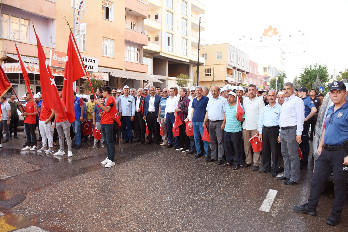 Hilvan’da 15 Temmuz Coşkusu
