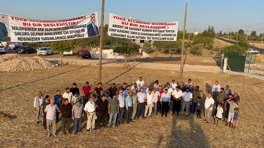Barajın Dibinde 55 Derece Sıcaklıkta Susuz Kalan Köy