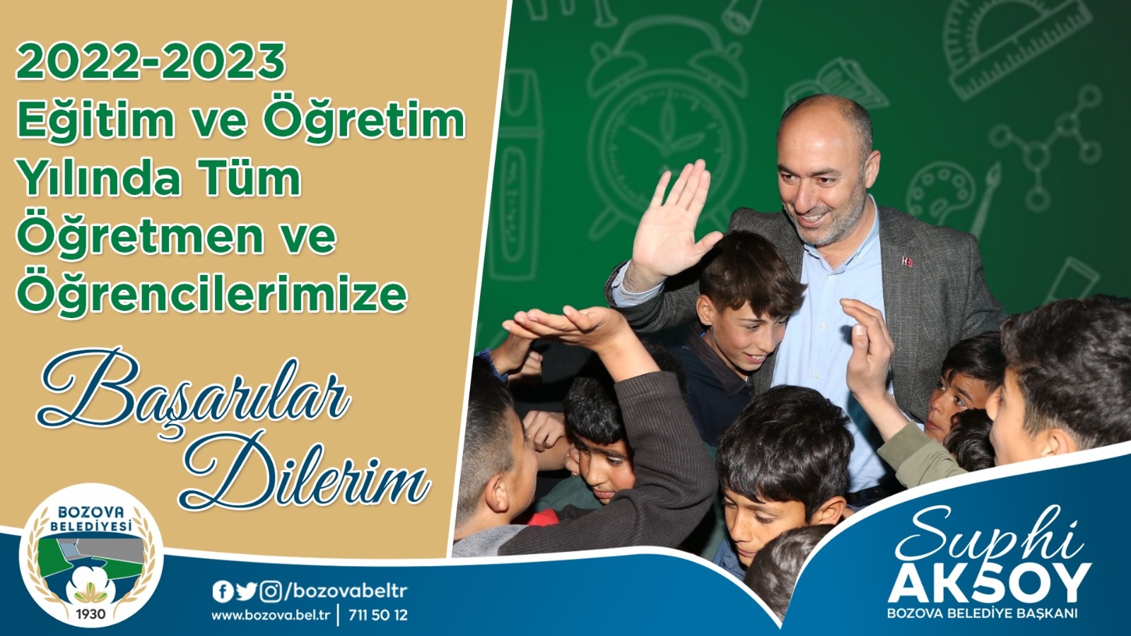 Başkan Aksoy’dan Yeni Eğitim Öğretim Yılı Mesajı