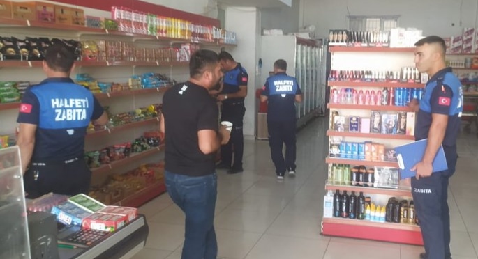 Halfeti’de Okul Çevresindeki Market Ve Pazar Yerlerine Denetim