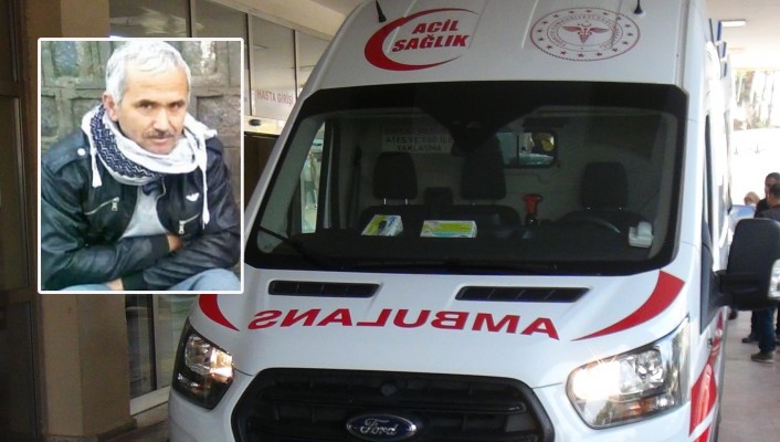 İŞ MAKİNESİNİN ÇARPTIĞI ADAM HAYATINI KAYBETTİ