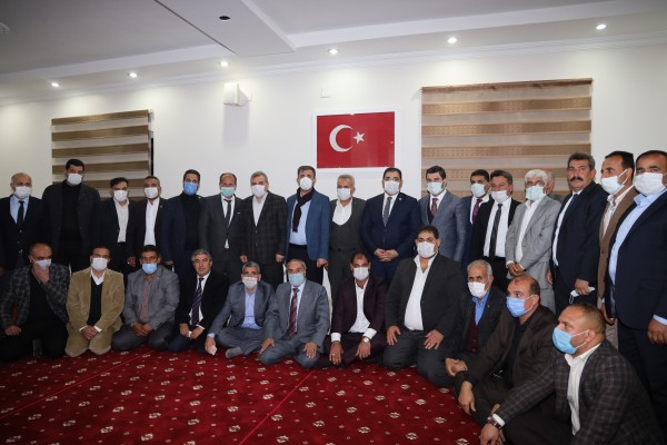 Beyazgül, bölge muhtarlarıyla konuştu