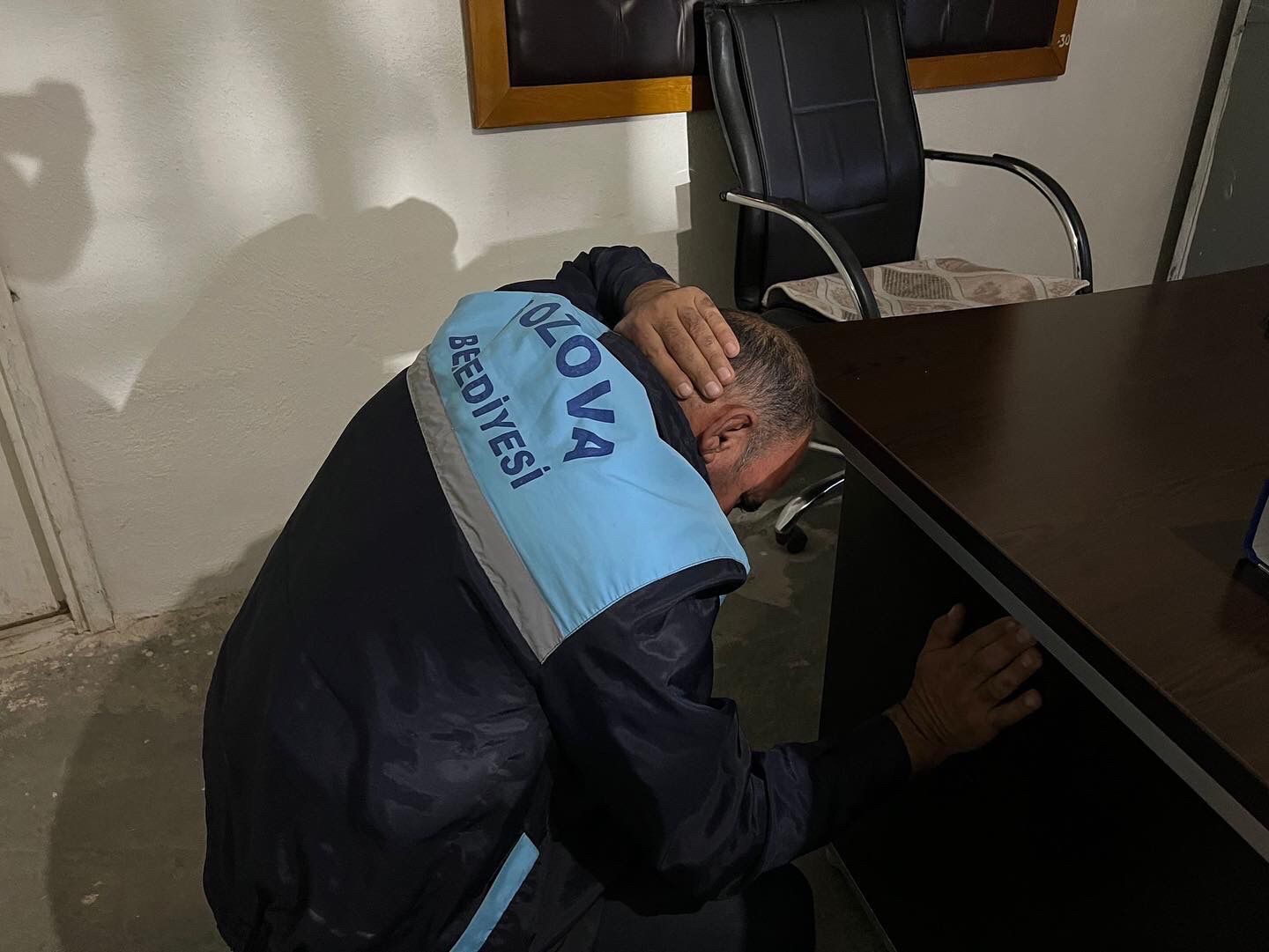 Bozova Belediyesi Tatbikata Personelleriyle Katılım Sağladı