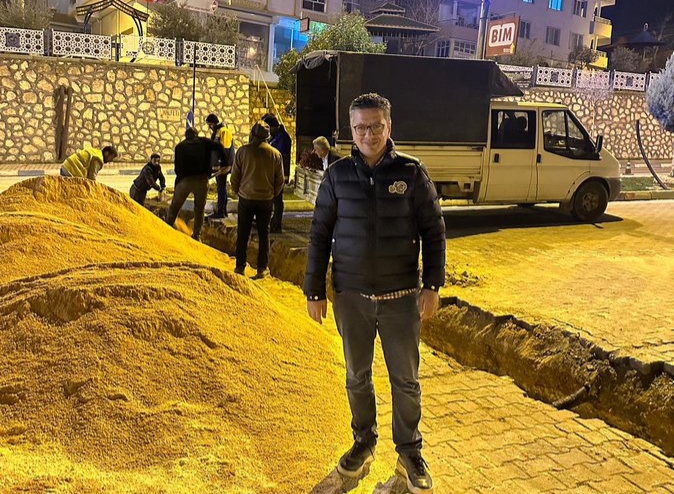 Halfeti'de Çalışmalar Gecede Devam Ediyor