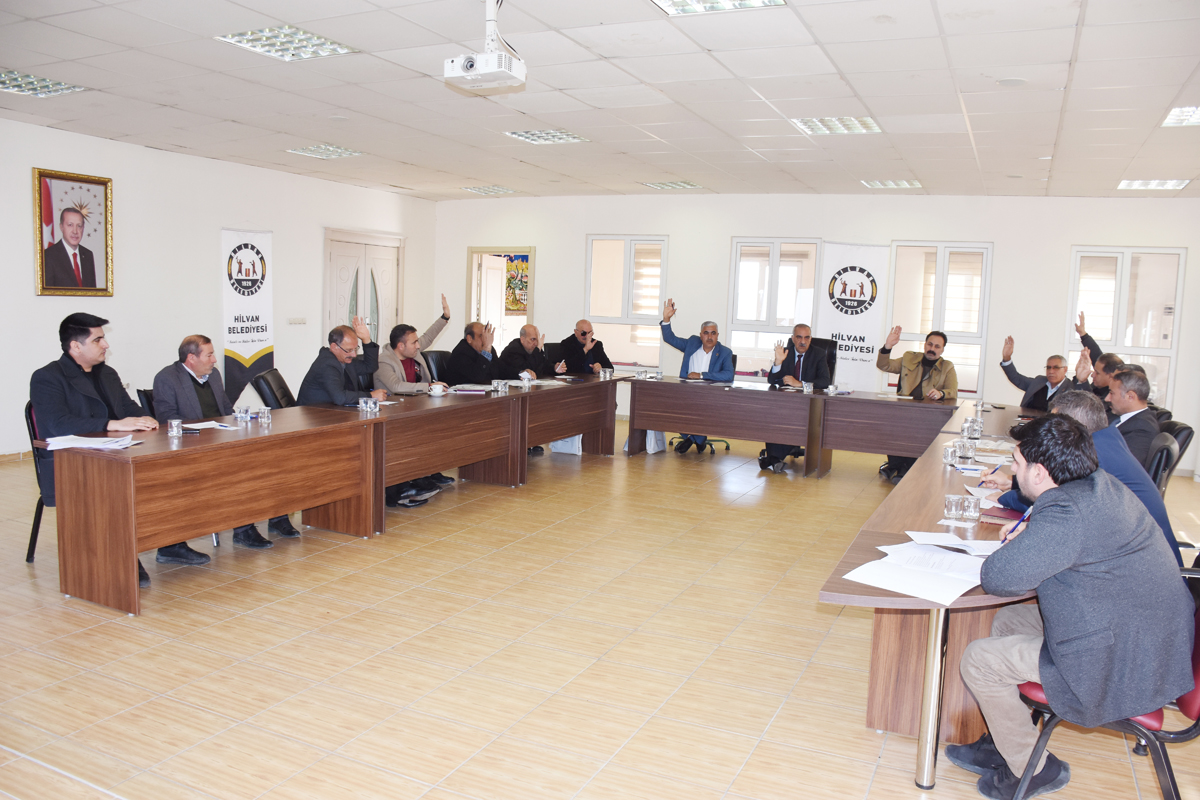 Hilvan’da Yeni Yılın İlk Meclis Toplantısı Yapıldı