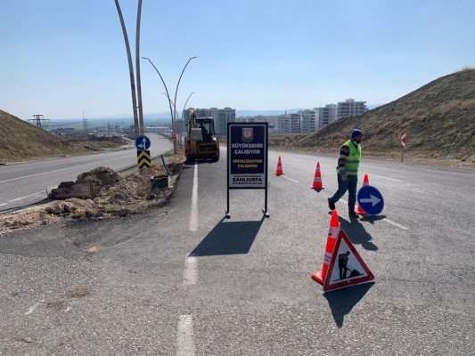ŞANLIURFA’DA 20 NOKTADA SİNYALİZASYON ÇALIŞMASI YAPILIYOR