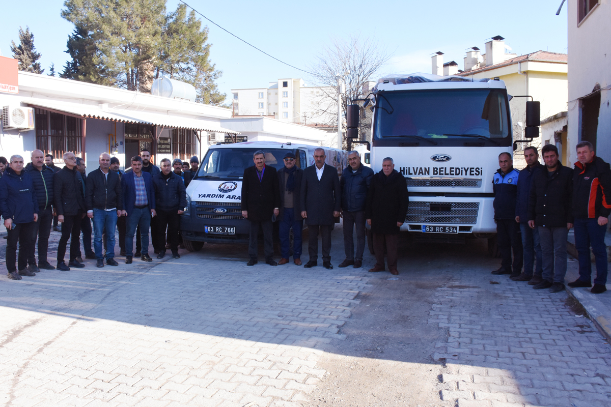 Hilvan’dan Deprem Bölgesine Yardım Eli