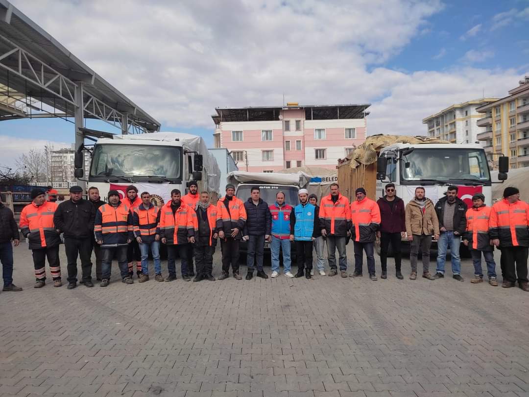 Halfeti Belediyesi Adıyaman'ı Unutmadı