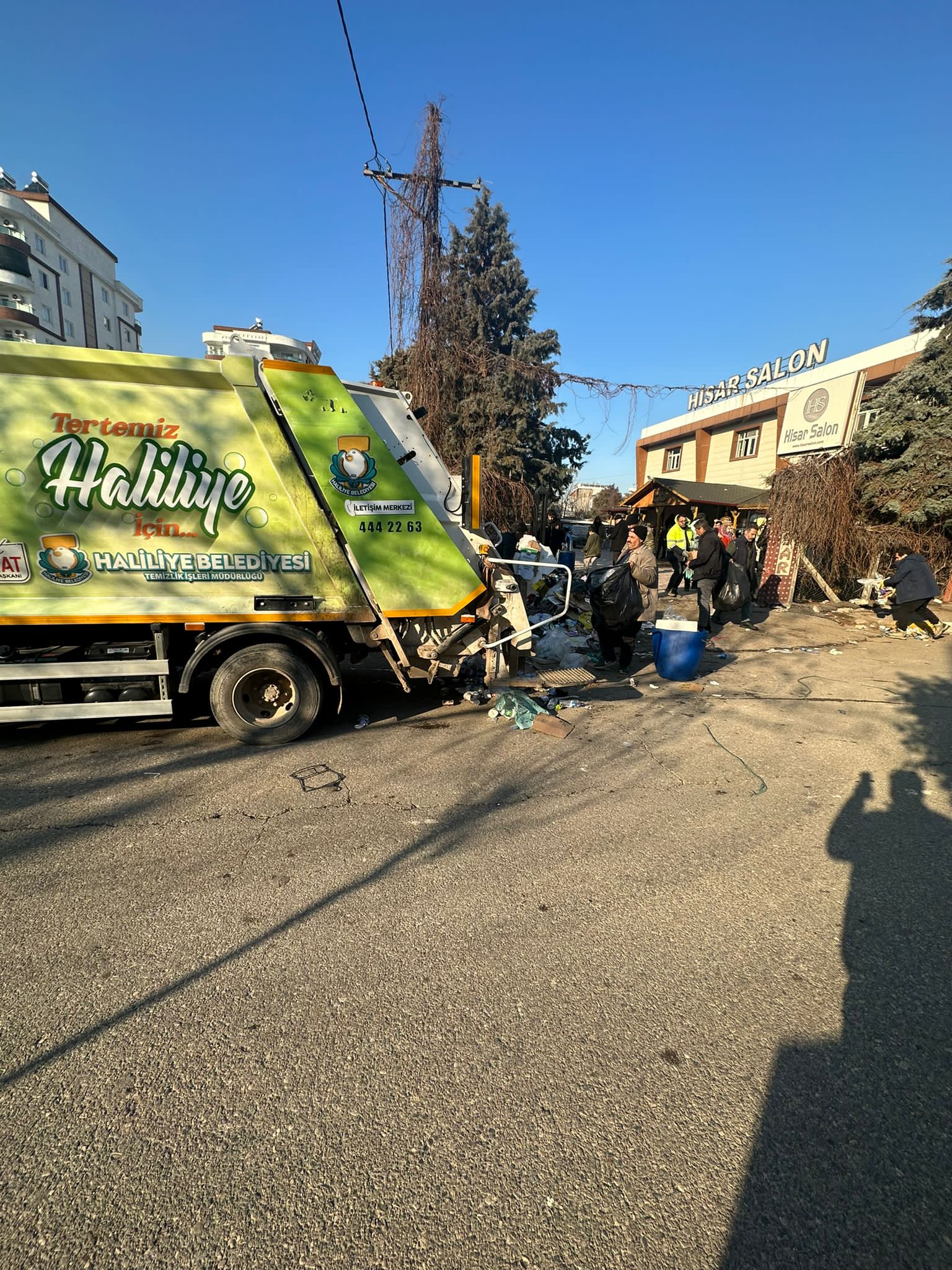 HALİLİYE’DEN ADIYAMAN’A TEMİZLİK DESTEĞİ