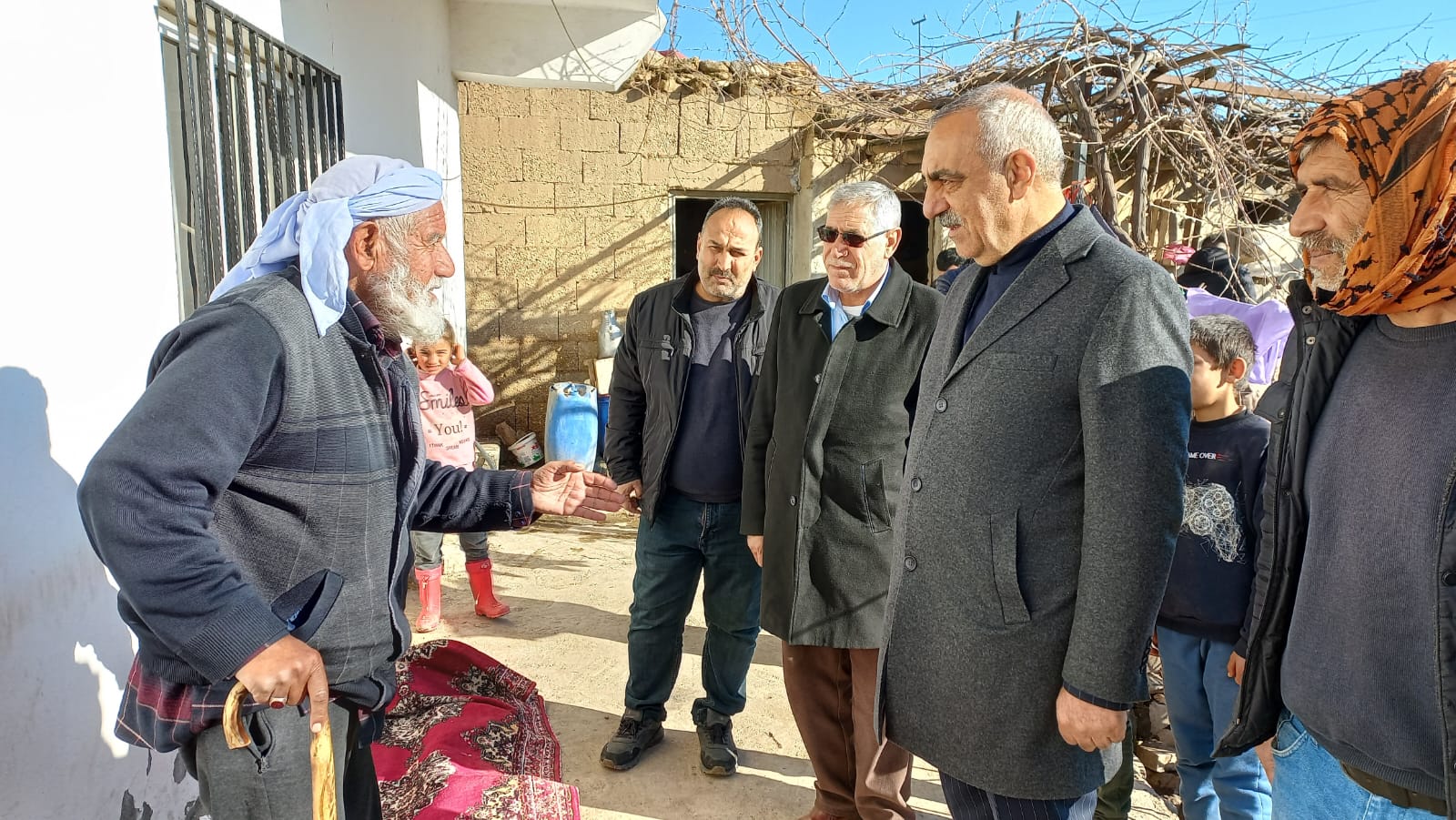 Başkan Bayık Deprem Bölgesinde