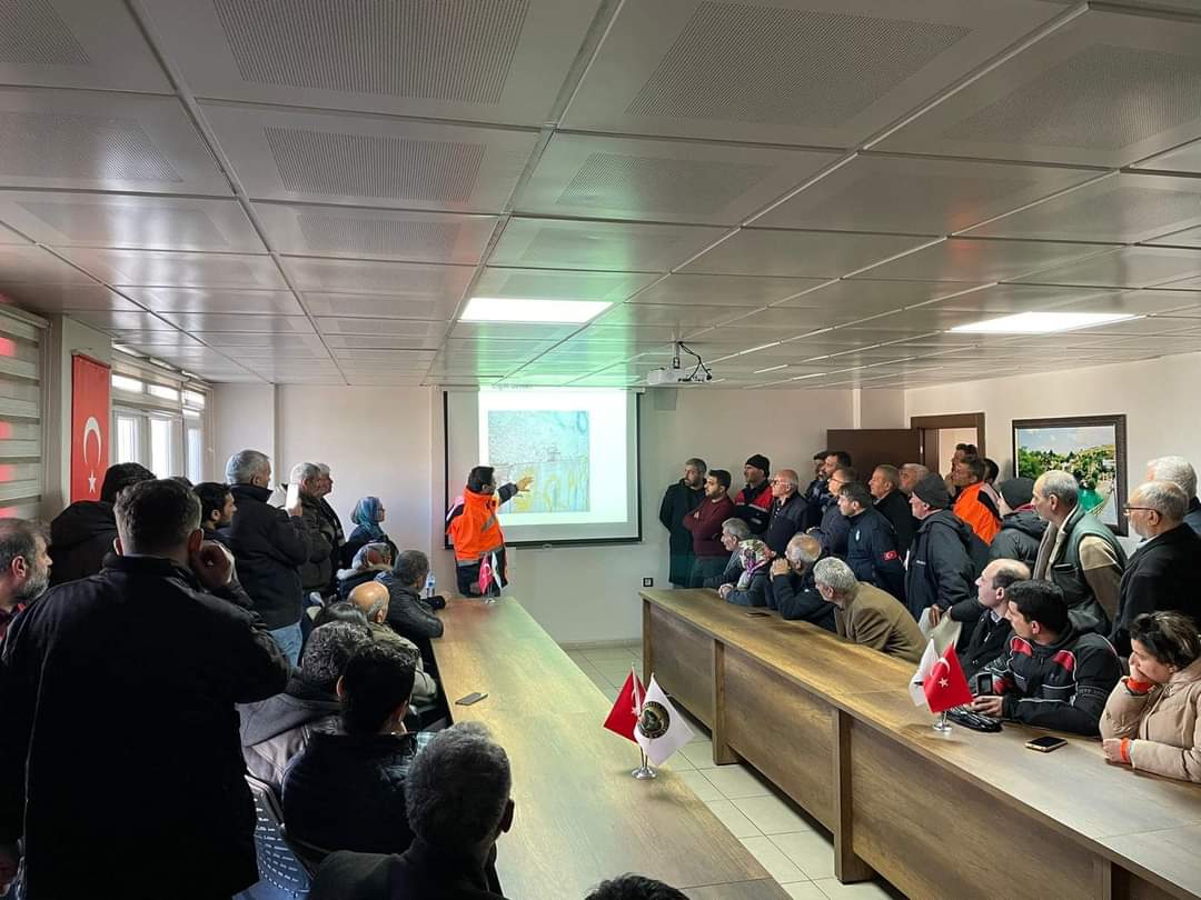 Halfeti'de Bina Yöneticileri Bilgilendirildi