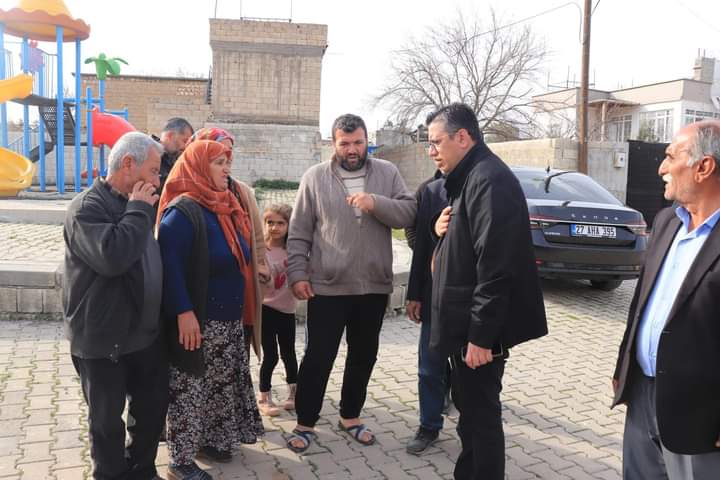Halfeti'de Aileler Tek Tek Ziyaret Ediliyor