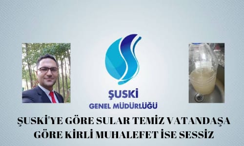 ŞUSKİ'ye Göre Sular Temiz Vatandaşa Göre Kirli Muhalefet İse Sessiz 