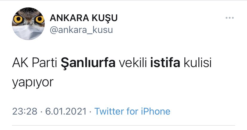 Ankara Kuşu İddia Etmişti İddia Doğru Mu?