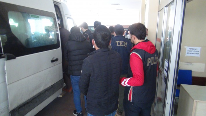 ŞANLIURFA MERKEZLİ 10 İLDE TERÖR OPERASYONU