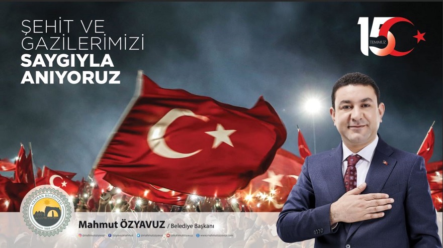 BAŞKAN ÖZYAVUZ: BU MEMLEKET ŞEHİT KANLARIYLA VATAN YAPILMIŞTIR