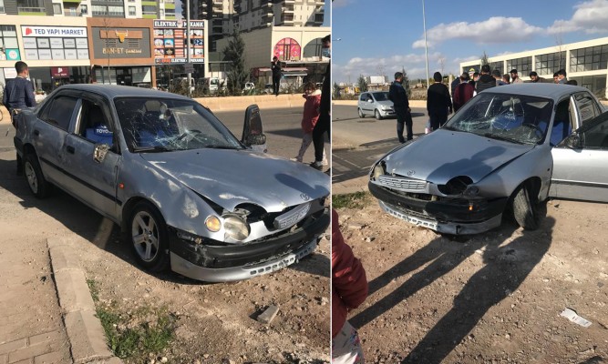 ŞANLIURFA’DA TRAFİK KAZASI: 1 YARALI