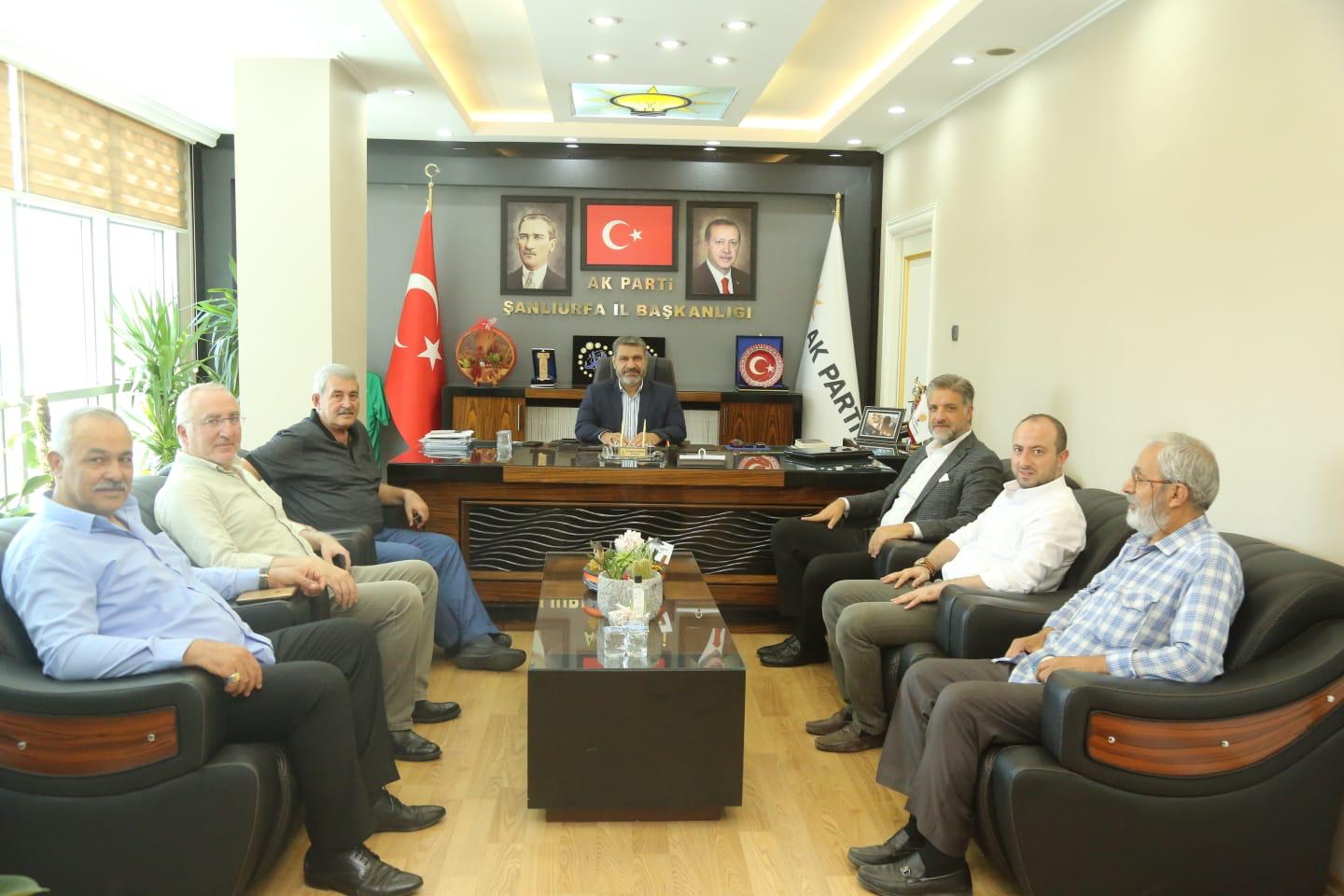 MİLLETVEKİLİ ÖNEN'DEN, İL BAŞKANI DELİOĞLU'NA ZİYARET