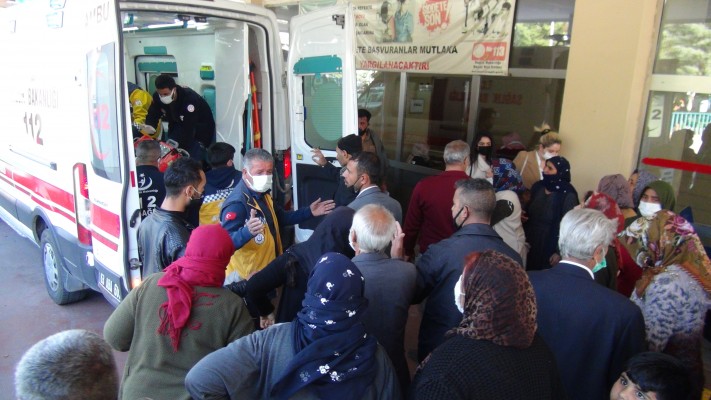 ELEKTRİK AKIMININ ÇARPTIĞI KADIN AĞIR YARALANDI