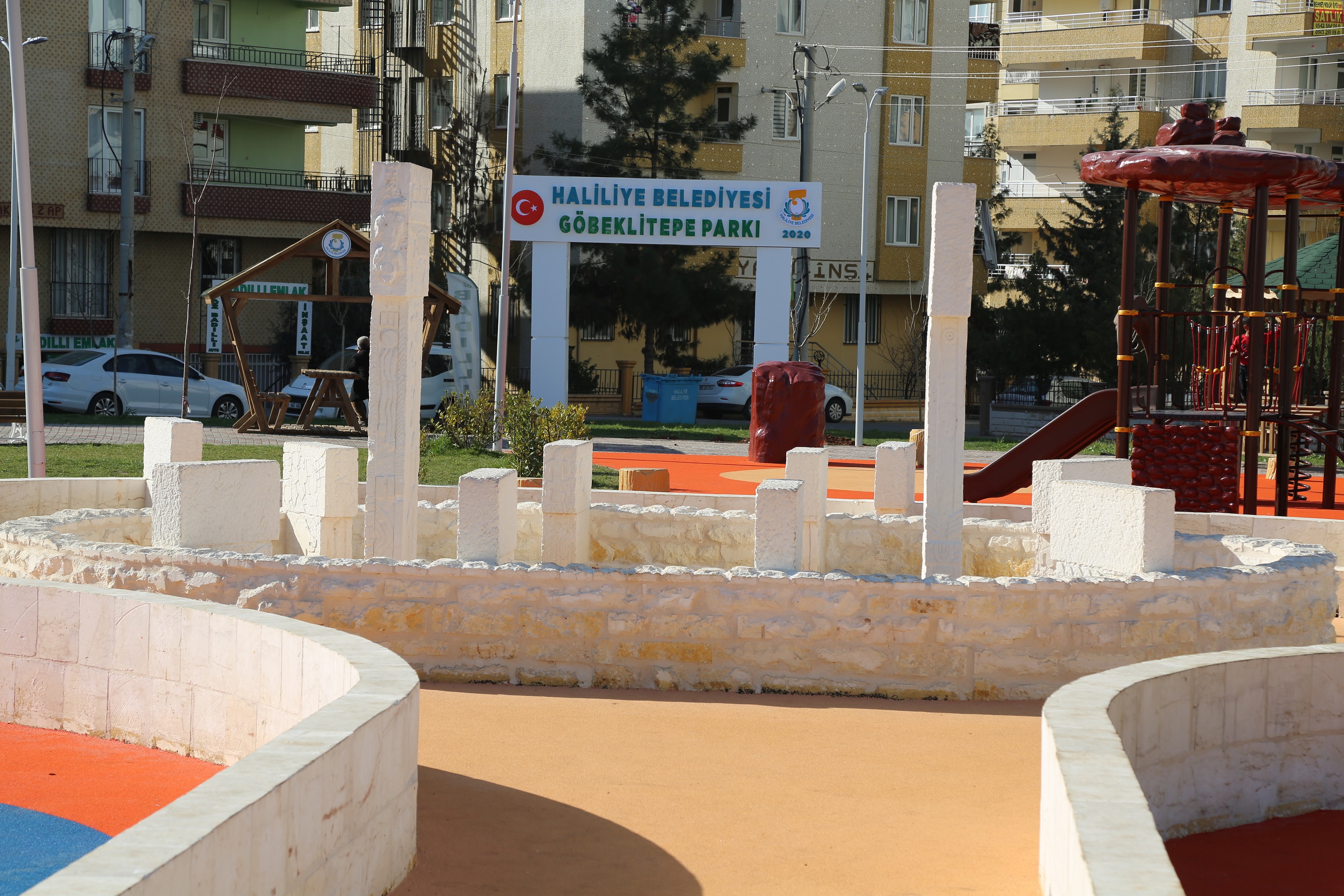 KİMLİKLİ PARKLAR, HALİLİYE’YE RENK KATTI