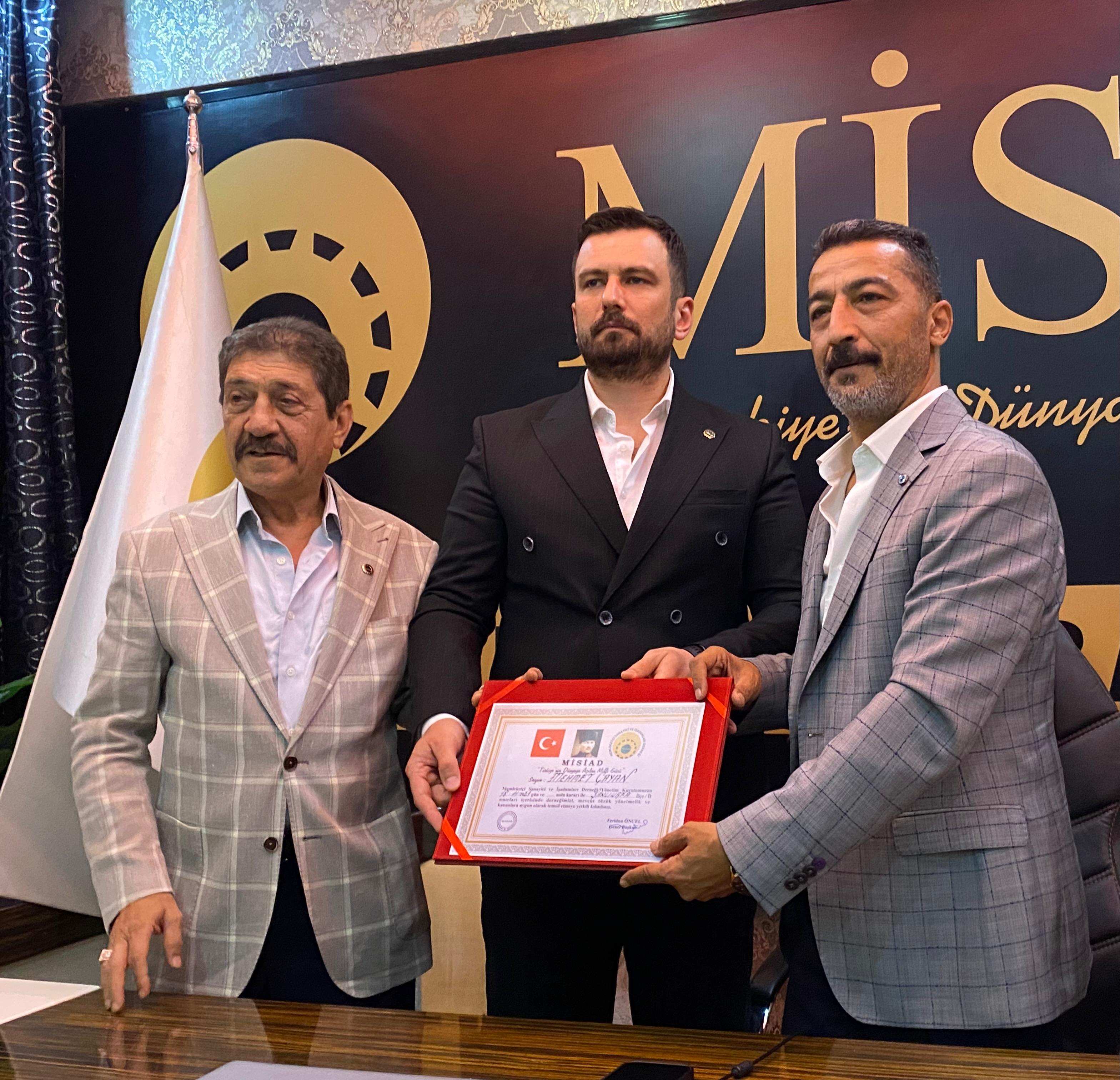 MİSİAD Haliliye İlçe Başkanlığına Müslüm Doğan Atandı