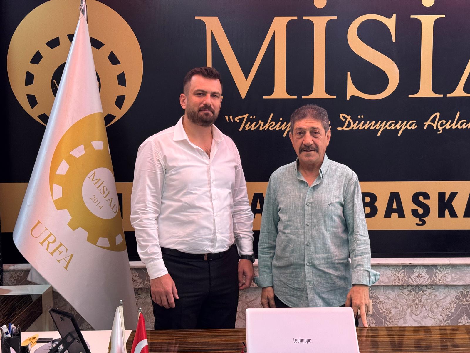 MİSİAD Haliliye İlçe Başkanı Müslüm Doğan'dan Genel Başkan Feridun Öncel'e Ziyaret