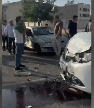 Şanlıurfa'da iki otomobil çarpıştı! Yaralılar var!