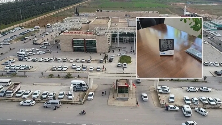 Sıcaklık 60 dereceye yaklaştı! Şanlıurfa'daki hastanede klimalar bozuk!