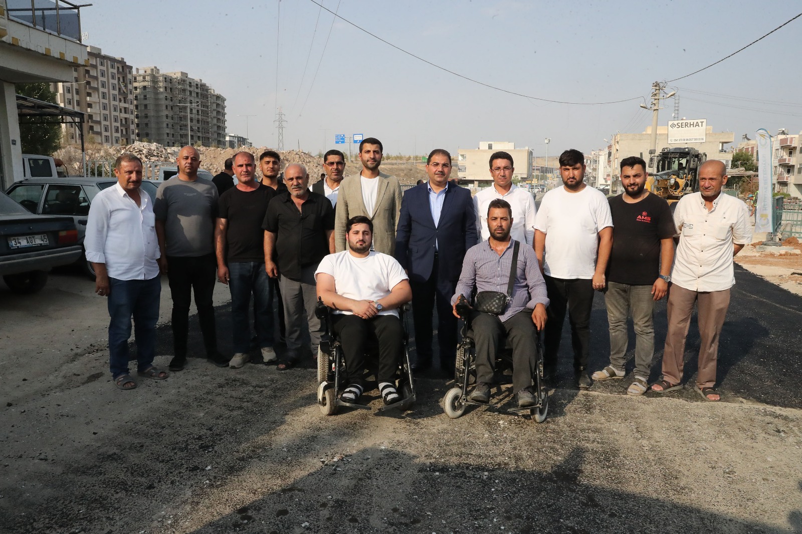 BAŞKAN CANPOLAT AHMET YESEVİ’DE ÇALIŞMALARI YERİNDE İNCELEDİ