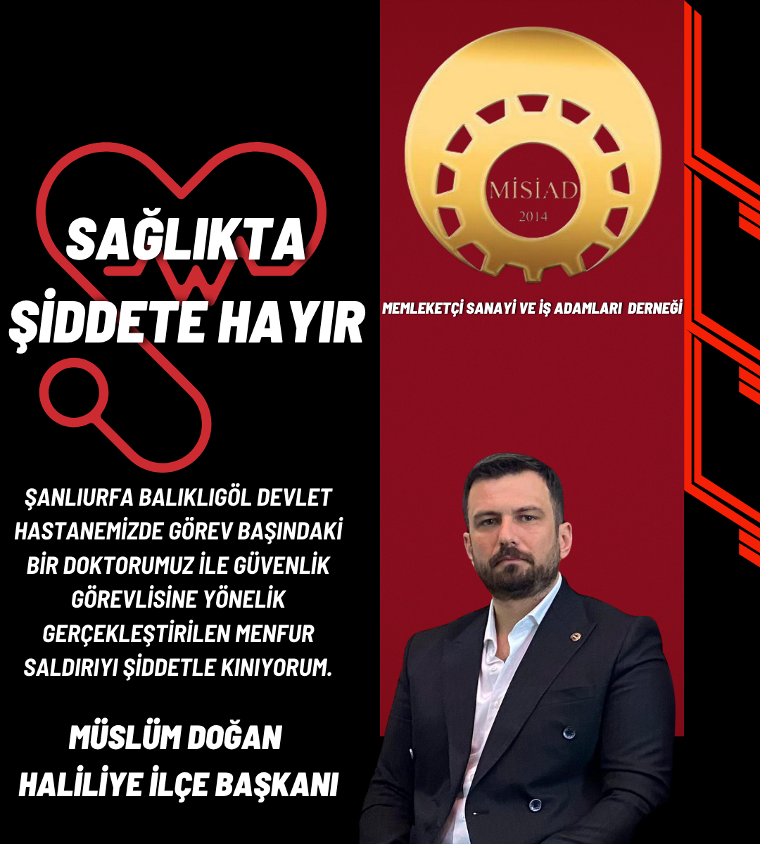 Yaşanan Acı Olayı Esefle Kınıyoruz