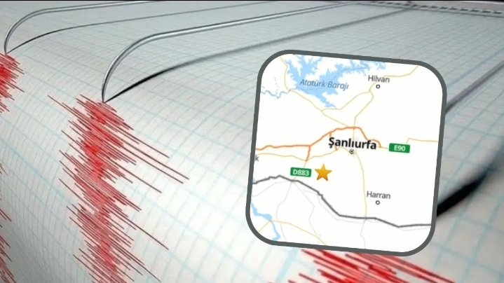 Urfa'da Küçük Çaplı Deprem