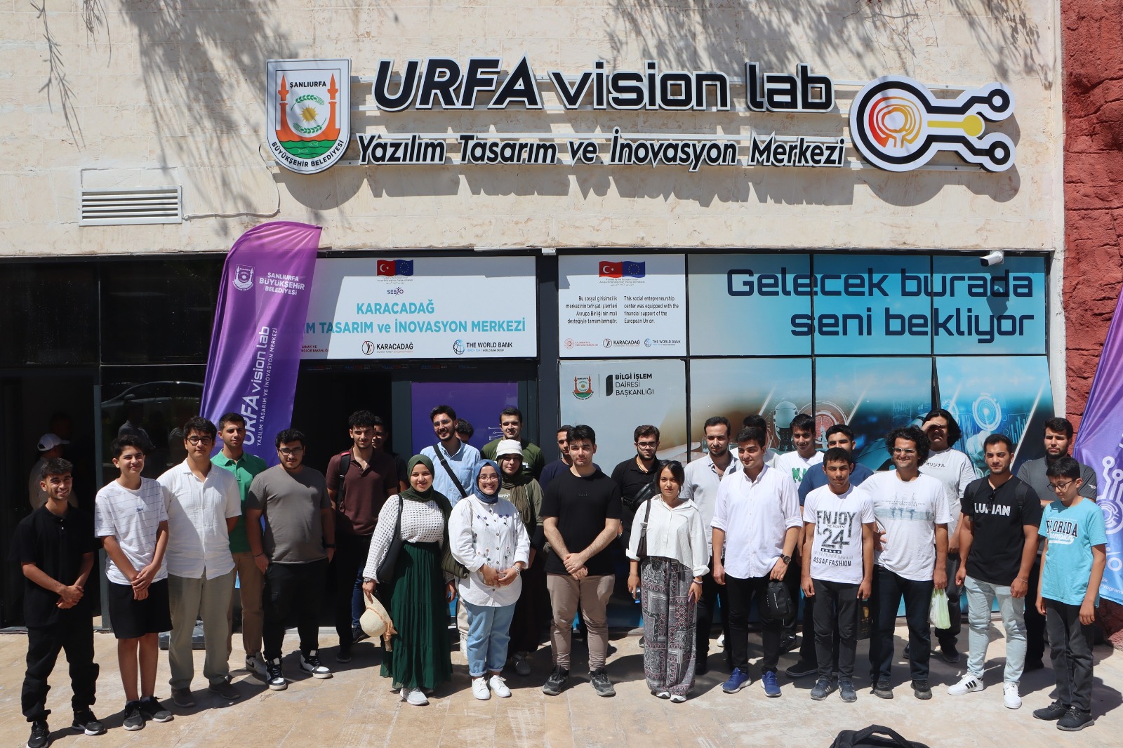 URFA VİSİON LAB KAPILARINI AÇTI, EĞİTİMLER BAŞLADI