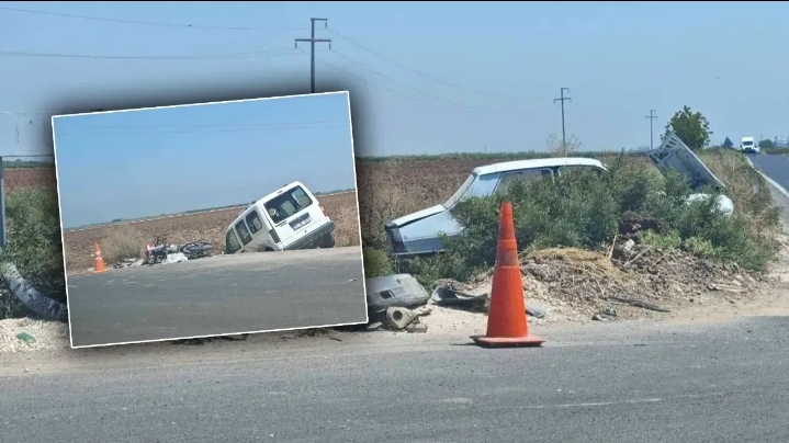 Şanlıurfa'da 3 araç çarpıştı! Yaralılar var