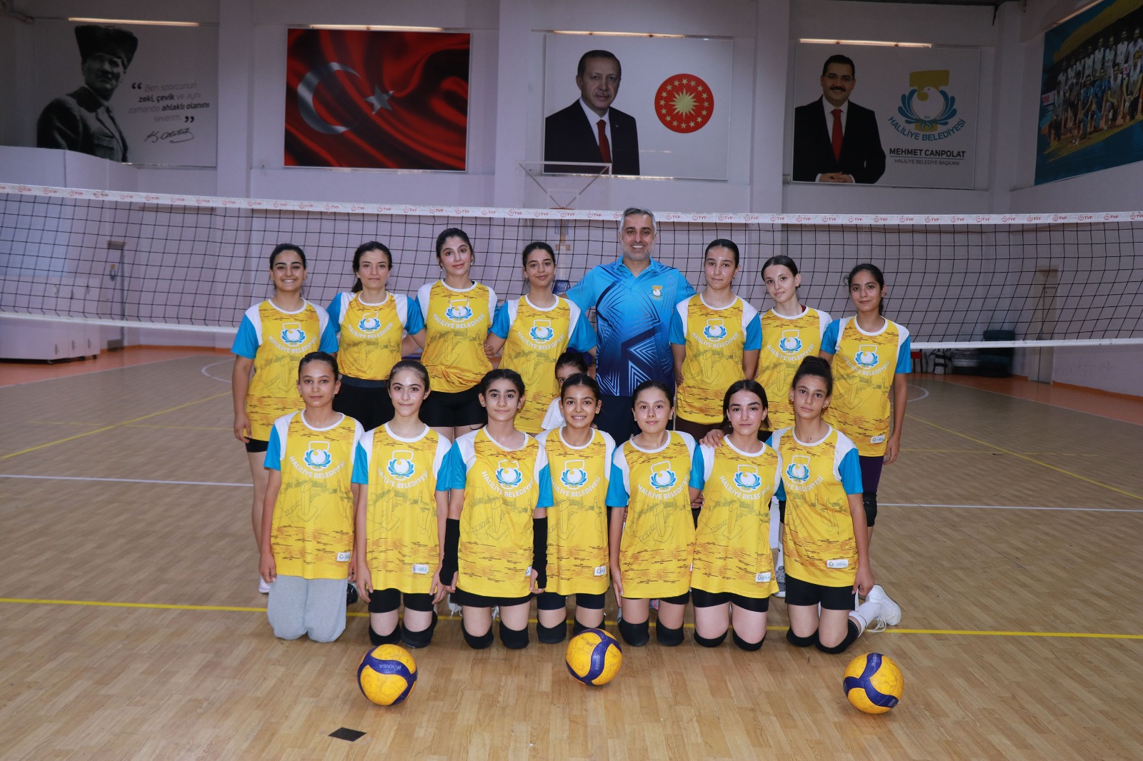 HALİLİYE BELEDİYESİ, VOLEYBOLUN YILDIZLARINI KEŞFEDİYOR