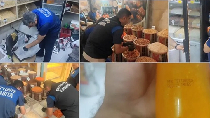 Balıklıgöl'de sıkı denetim! Ürünlere el konuldu!