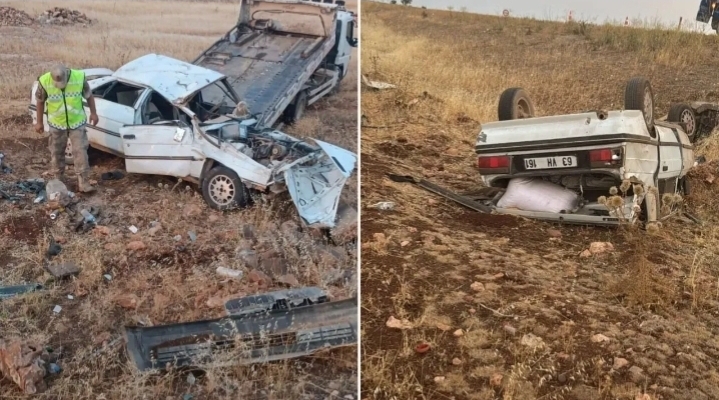 Şanlıurfa'da otomobil takla attı! Çok sayıda yaralı var!