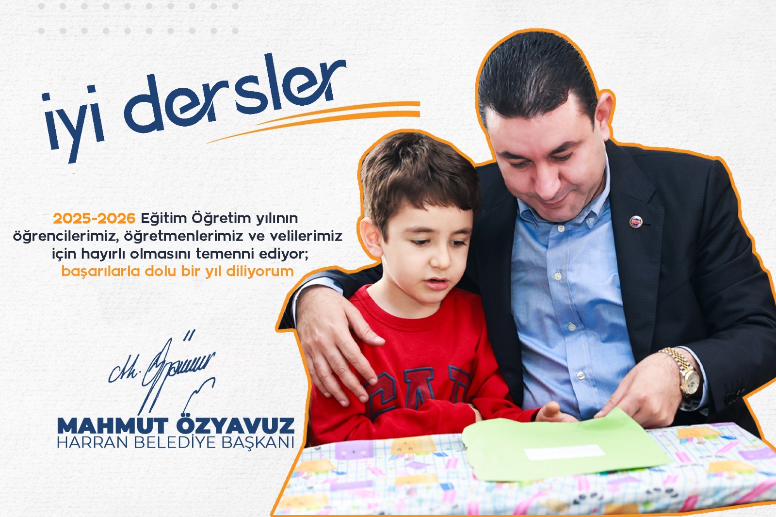 BAŞKAN ÖZYAVUZ: YENİ EĞİTİM- ÖĞRETİM YILI HAYIRLI OLSUN