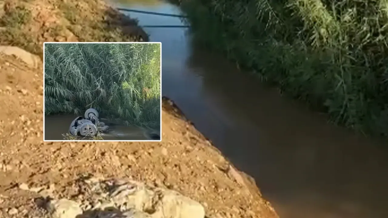 Urfa'da acı haber! Baba oğul, otomobille kanala düştü!