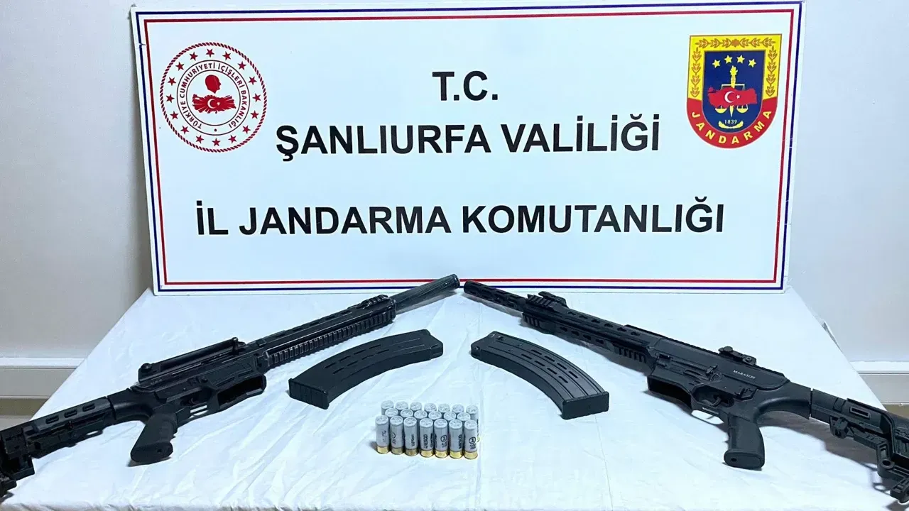 Jandarmadan baskın! Şanlıurfa'nın 3 İlçesinde silah operasyonu!