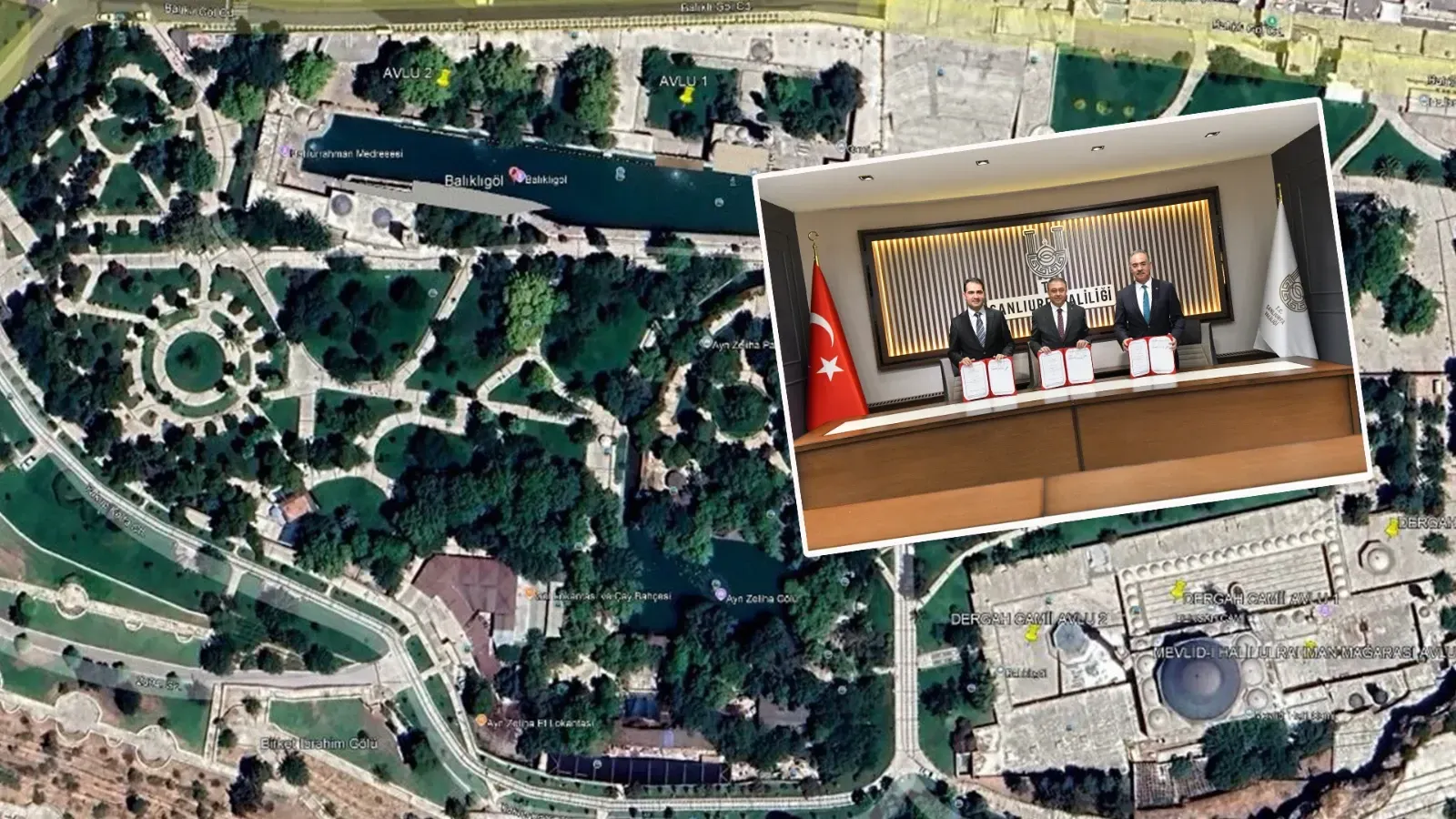 Balıklıgöl için önemli adım! Dokusuna uygun aydınlatılacak!