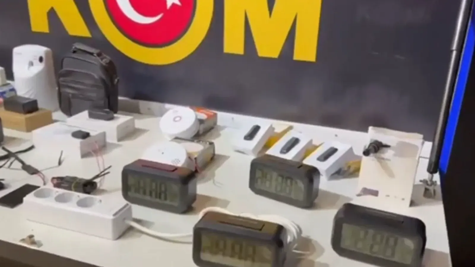 Dinleme ve görüntü alma cihazları ele geçirildi!