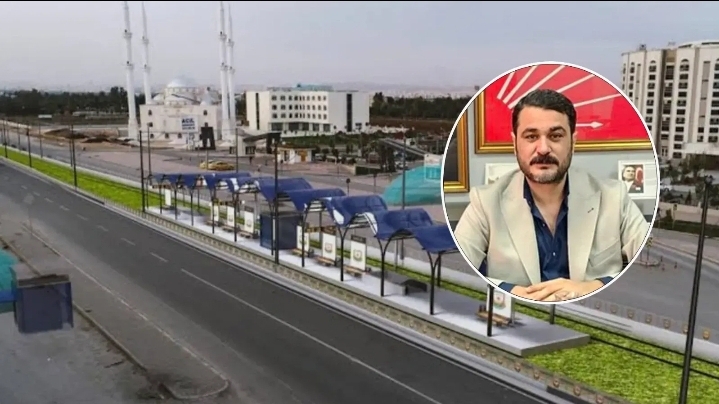 Raylı sisteme CHP Karaköprü İlçe Başkanı Çoban'dan destek!