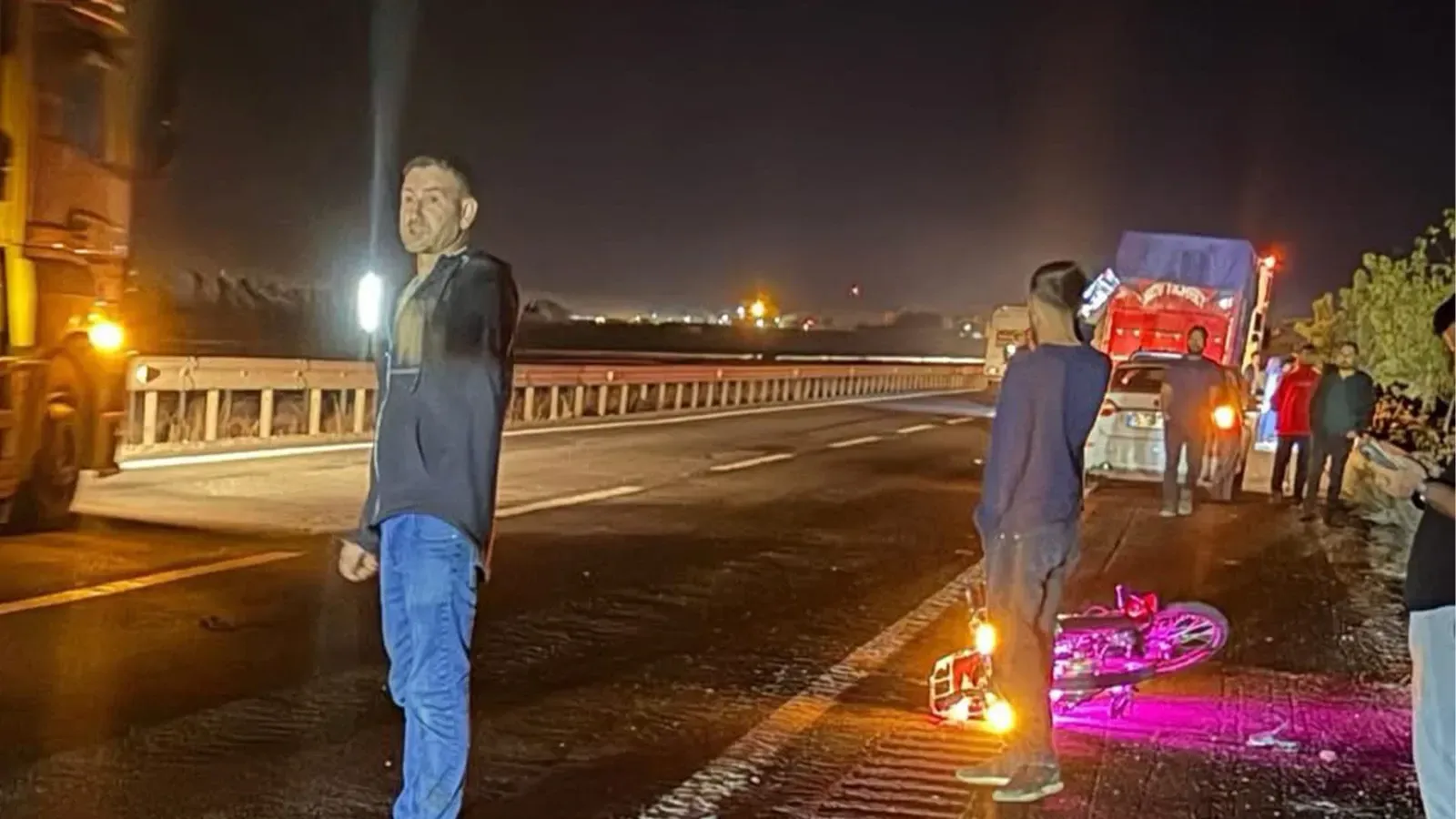Şanlıurfa'da feci kaza! Motosiklet sürücüsü hayatını kaybetti!