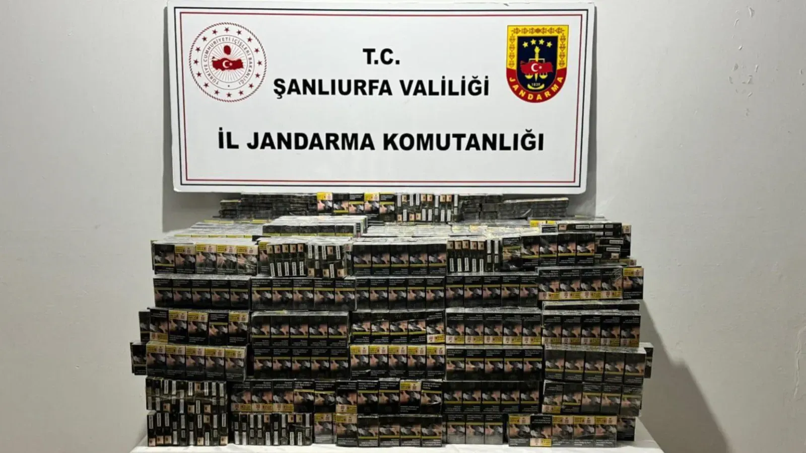 Şanlıurfa'da karton karton ele geçirildi!