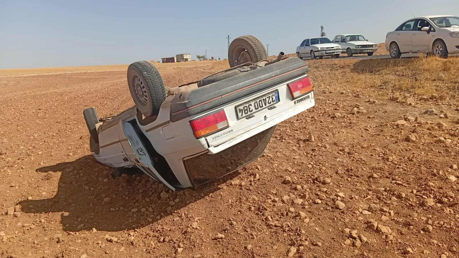 Şanlıurfa'da Otomobil Takla Attı!